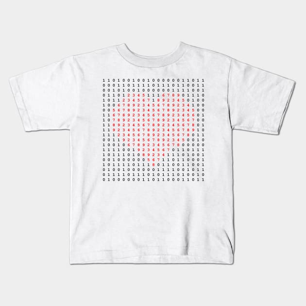 Non-Binary Heart Kids T-Shirt by AlexStarton